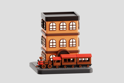 Preview: Train Station Building