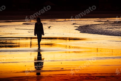 Preview: sunset at the beach