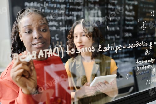 Preview: Teacher explaining IT to student