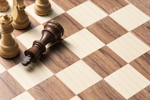Preview: Chess game: the king is checkmated