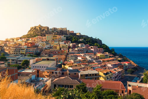 Preview: Panoramic view of Castelsardo