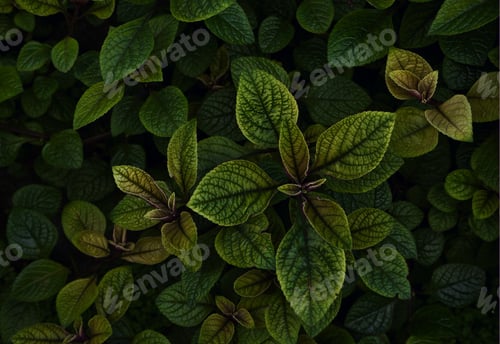 Preview: Fresh Natural background of beautiful green plants. Vertical gardens. Copy space