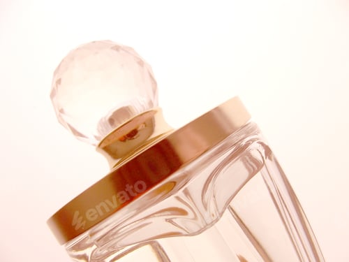 Preview: Glass perfume bottle