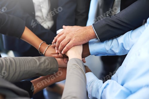 Preview: Success is a combined effort. Shot of businesspeople working in a modern office.
