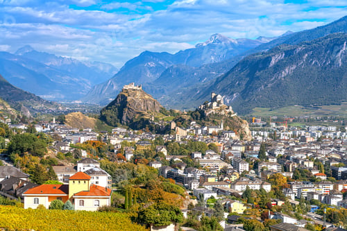 Preview: Sion, Switzerland in the Canton of Valais