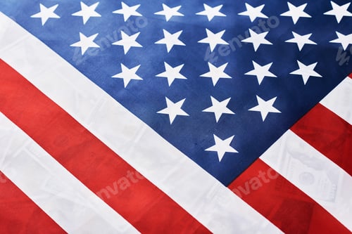 Preview: Bold Red, White, and Blue American Flag