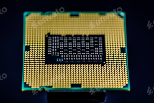 Preview: Close up of a CPU for a computer