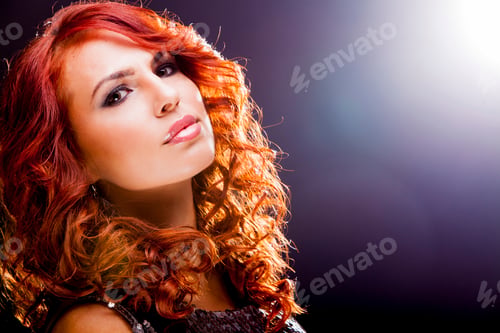 Preview: Red hair woman