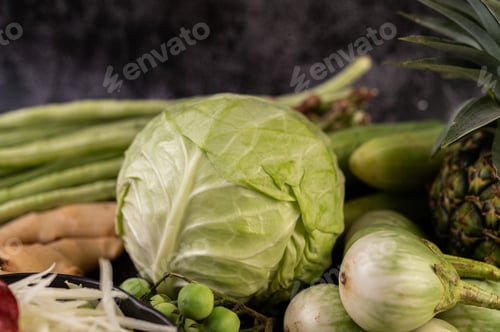 Preview: Papaya salad ingredients include papaya.