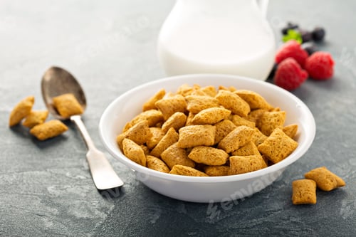 Preview: Wholegrain cold cereal with chocolate filling