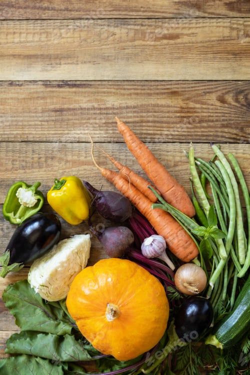 Preview: Harvest. Vegetarian. Healthy diet concept.