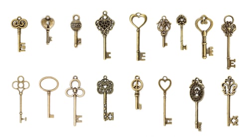 Preview: Set of vintage keys