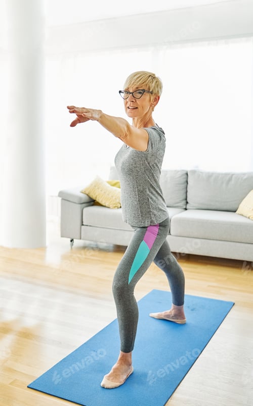 Preview: Active senior people at home