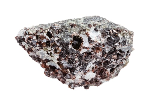 Preview: unpolished Phlogopite (magnesium mica) isolated