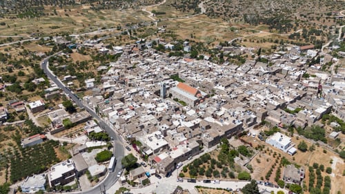Preview: The old village of Mesta is one of the main Mastihochoria villages in Chios, Greece.