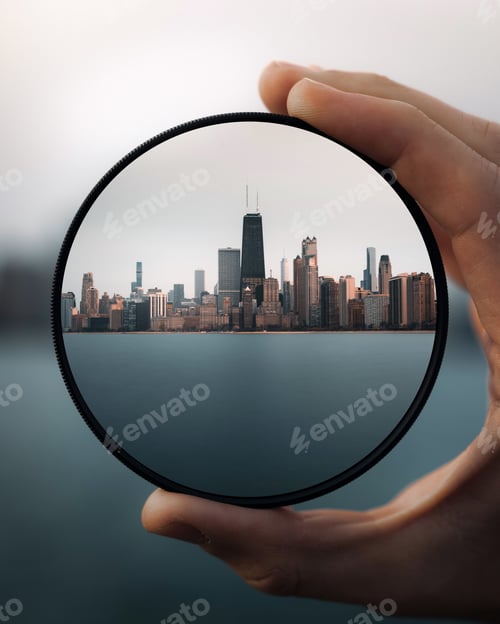 Preview: ND Filter and Chicago Skyline composing