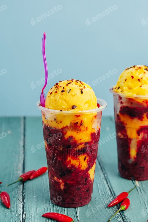 Preview: Mexican spicy fruit ice cream