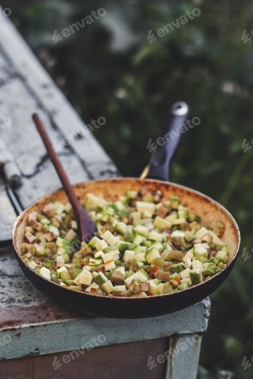 Preview: Vegetable Stew Vegetable Ragout In A Pan