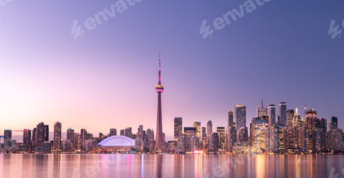 Preview: Toronto city skyline, Ontario, Canada