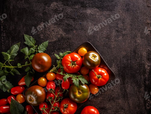 Preview: Still life of tomatoes