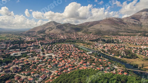 Preview: Aerial view of Trebinje city