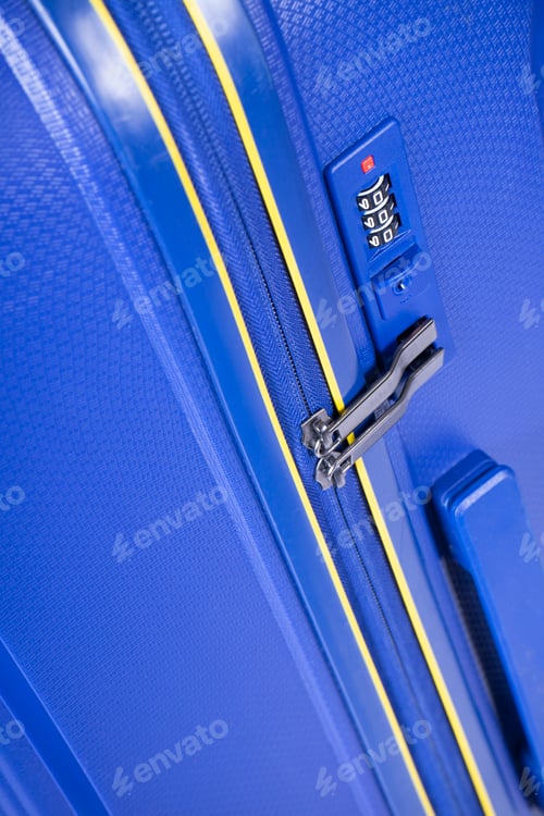 Preview: Combination code lock, three numbers numerical password suitcase lock mechanism, object detai