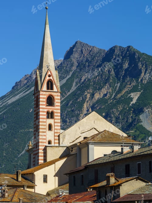 Preview: View of Bormio, Valtellina, Italy