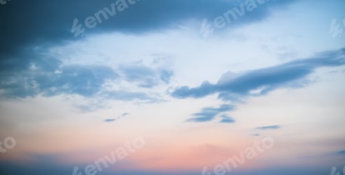 Preview: Gradient Overlay Orange Sky Evening Sunset Sunrise Pastel Soft Effect Background Pattern Abstract Te