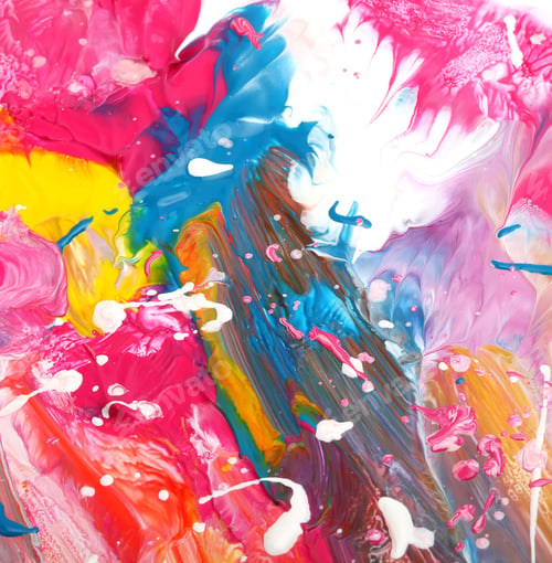 Preview: Abstract acrylic paint.