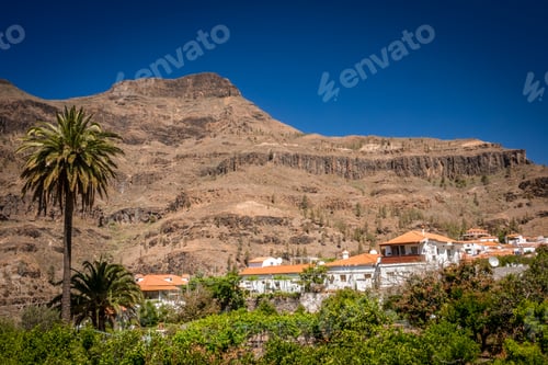 Preview: Picturesque Fataga town in Gran Canaria