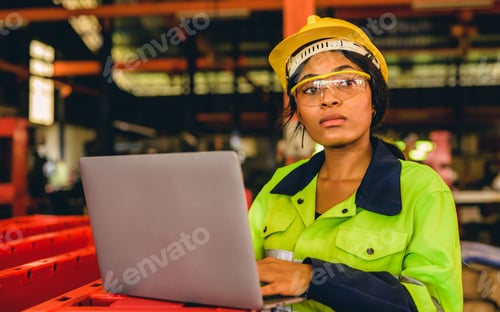 Preview: Technician engineer checking and repairing automatic robotic machine