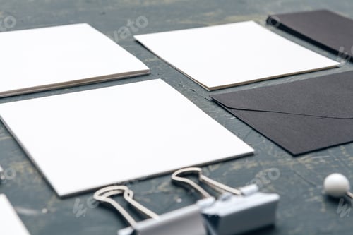 Preview: Template for branding identity. For graphic designers presentations and portfolios