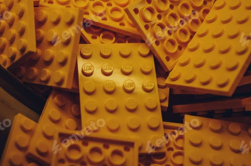 Preview: many lego style toy bricks