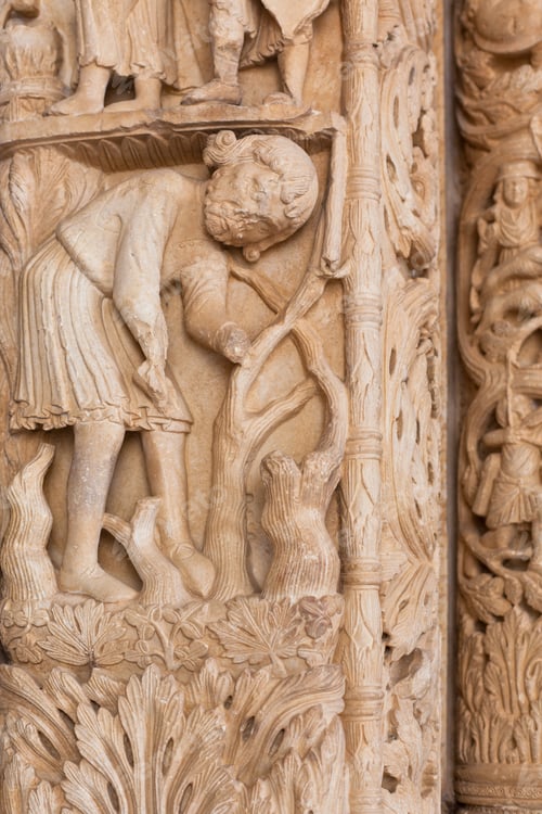 Preview: Detail of the Cathedral of St. Lawrence in Trogir, Croatia