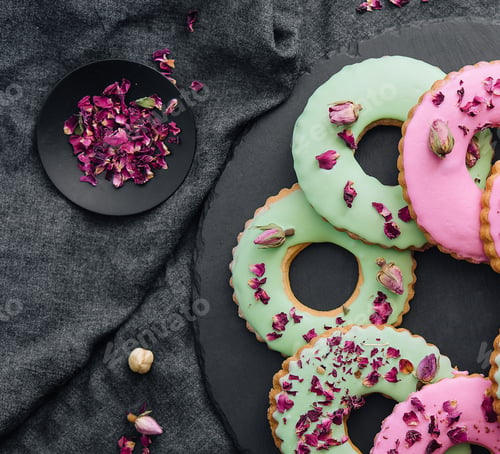 Preview: frosted sugar cookies sprinkles on top
