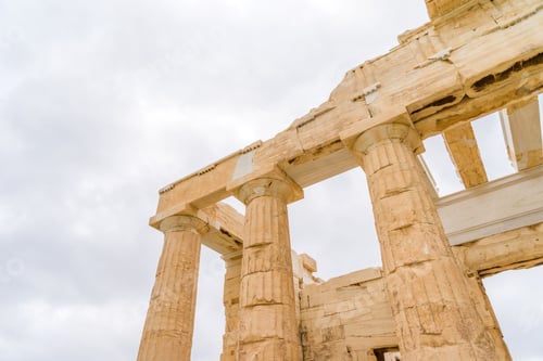 Preview: Acropolis (Propilea) with columns Athens