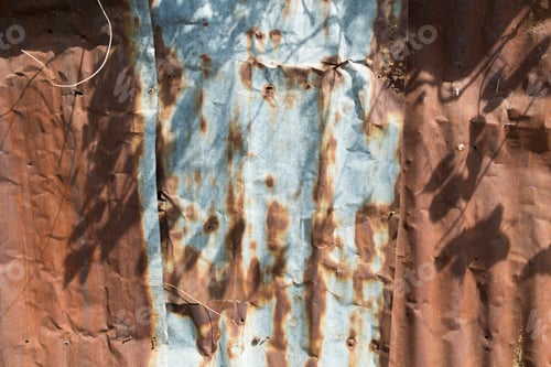 Preview: Background texture of the old zinc sheets.