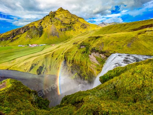 Preview: Skogafoss waterfall and the hike of 20 waterfalls, Iceland