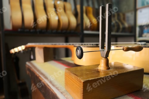 Preview: Classic Guitar For Flamenco In Lute Maker Shop