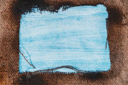 Preview: Burned Canvas- Charred Piece Of Cloth. Suitable For Use In Creative Projects Of Designers.