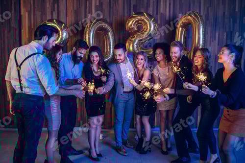 Visualização: Comemorando a virada do ano com pessoas incríveis