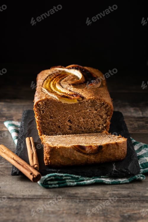 Preview: Homemade banana bread