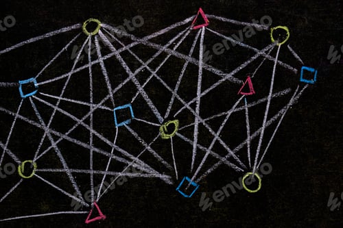 Preview: abstract network background