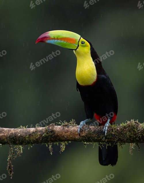 Preview: A Keel-billed Toucan in Costa Rica