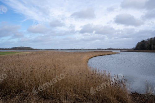 Preview: Scenic view of Geltinger Bay in Schleswig Holstein, Germany