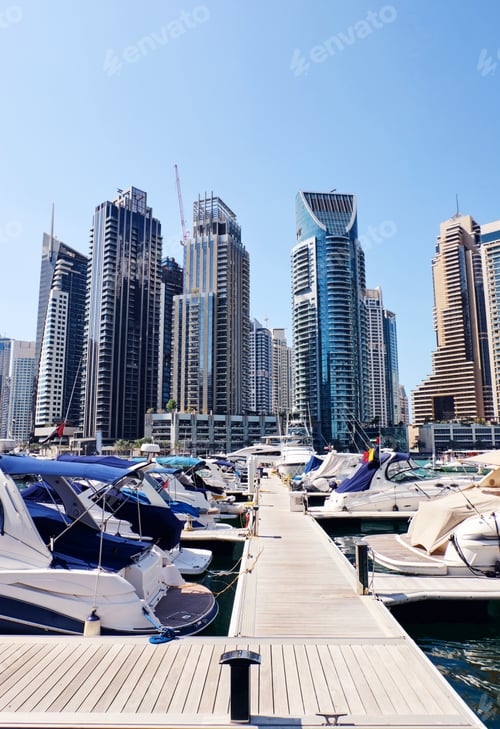 Preview: Dubai cityscape at daylight