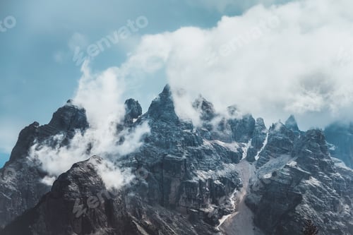 Preview: Beautiful landscape of Dolomite mountains