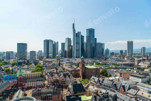 Preview: Frankfurt Downtown Skyline