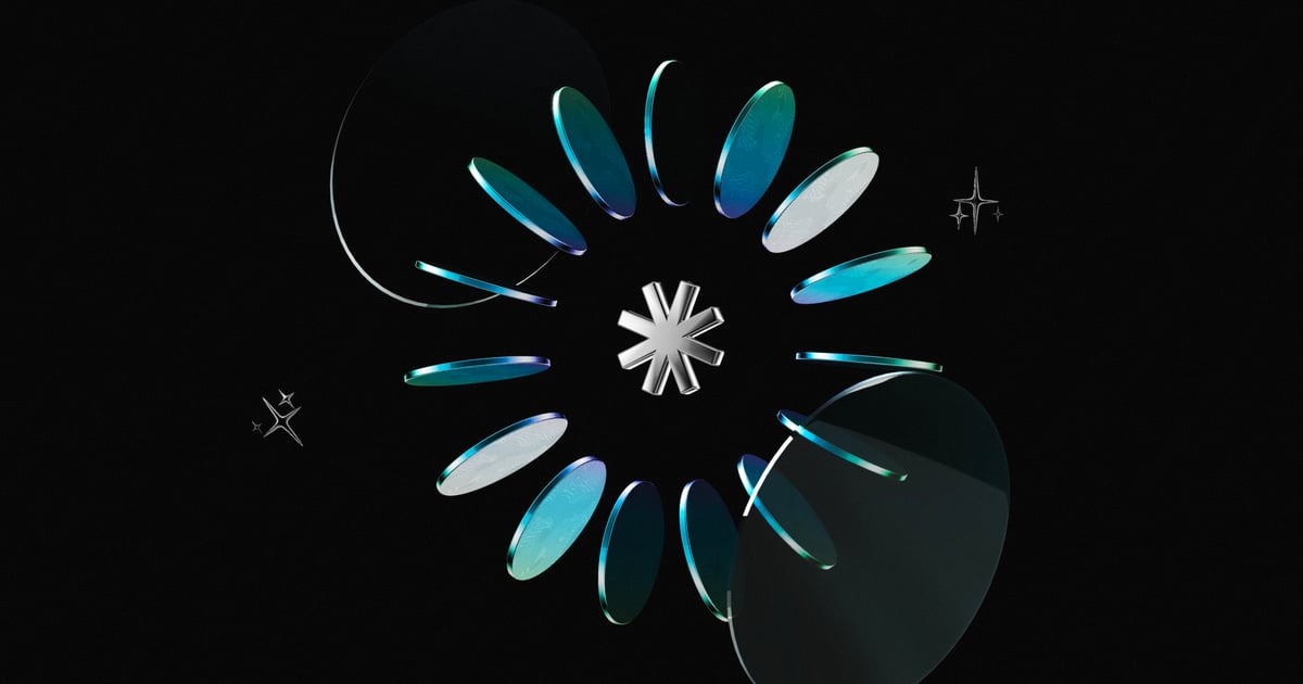 Y2K Abstract Loader 3D, Incl. camera & voice - Envato