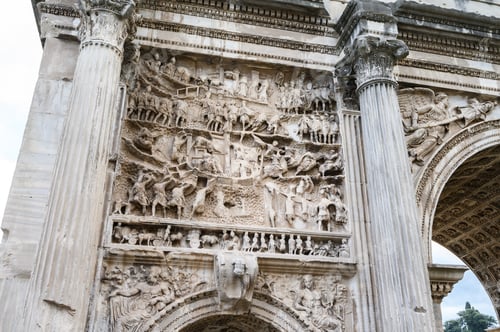 Preview: Ruins of the Roman forum. The historical open-air museum. Rome, Italy